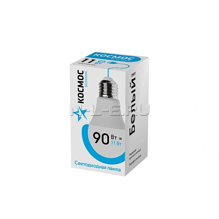 картинка Лампа светодиодная КОСМОС А60 11W 220V E27 4500K