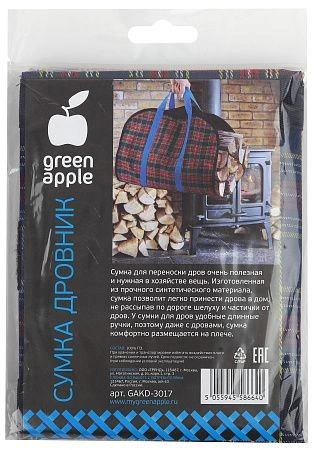 картинка Сумка дровник (28/896) GAKD-3017 GREEN APPLE