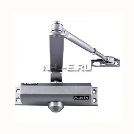 доводчик на дверь fe-b2w, серебро