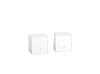 комплект бесшовного wi-fi tenda nova mw3-2 (2,4/5 ггц)