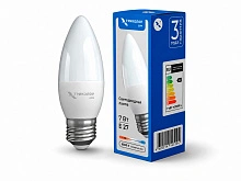 Лампа светодиодная Триколор дом LED C37 7Вт 6500K E27 LED-TRHM-C37-7W65E27 (B)
