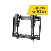 Кронштейн наклонный усиленный Триколор 2020T черный, диагональ 17"-43" TR-2020T