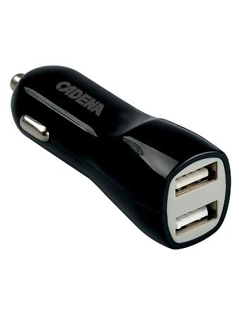 картинка Автомобильная зарядка CADENA 2хUSB, 2100мА, SL03