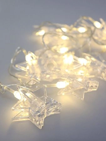 картинка Гирлянда прищепки-звезды CADENA, 20 LED, 3 метра, 20210