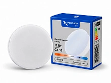 Лампа светодиодная Триколор дом LED GX53 12Вт 6500K "Беларусь" LED-TRHM-GX53-12W65 (B)