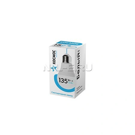 картинка Лампа светодиодная КОСМОС А60 15W 220V E27 4500K