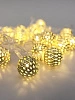картинка Гирлянда металлические шары CADENA, 20 LED, 3 метра, 20205