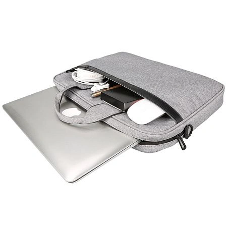 картинка Сумка с USB шнуром, серая, 3185