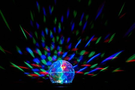 картинка Диско шар CADENA на батарейках, 6012