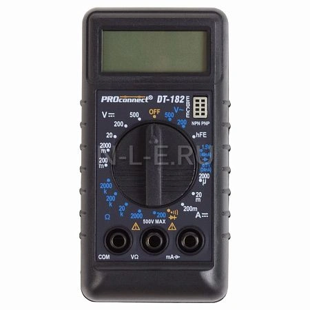 картинка Мультиметр цифровой DT-182 Proconnect
