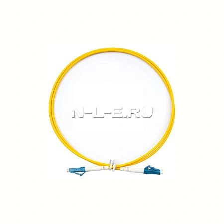 картинка Шнур оптический соединительный LC-LC/UPC, SM 9/125, simplex, 2 м