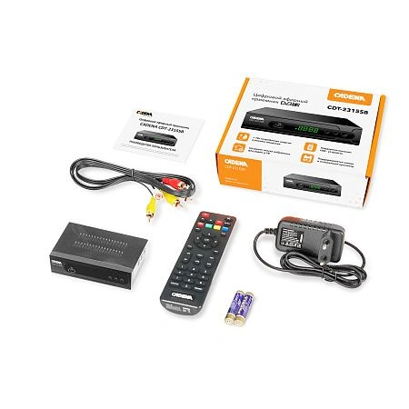 приемник цифровой эфирный cadena cdt-2315sb