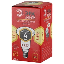 Лампа светодиодная ЭРА Эко. рефлектор ЭРА LED smd R39-4w-827-E14 ECO. Б0019078