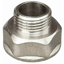 Переходник НИКЕЛИРОВАННЫЙ VALFEX  ВР 3/4" - НР 1/2" (170/10) VF.592.N.034.012