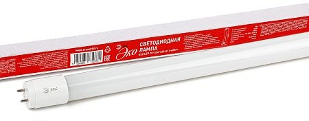картинка Лампа LED ЛЛ 10Вт T8 4000К непов. 600мм (ECO LED T8-10W-840-G13-600mm) ЭРА: Б0032974