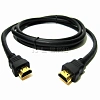картинка Шнур HDMI-HDMI gold, 1.0 м (30 AWG) без фильтров