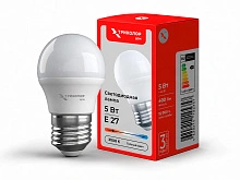 Лампа светодиодная Триколор дом LED G45 5Вт 3000K E27 LED-TRHM-G45-5W30E27 (B)