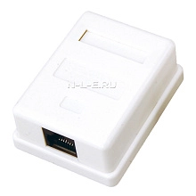 Компьютерная розетка RJ-45 CAT.5e, 1-портовая, CADENA Розетка RJ-45/1 порт