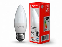 Лампа светодиодная Триколор дом LED C37 7Вт 3000K E27 LED-TRHM-C37-7W30E27 (B)
