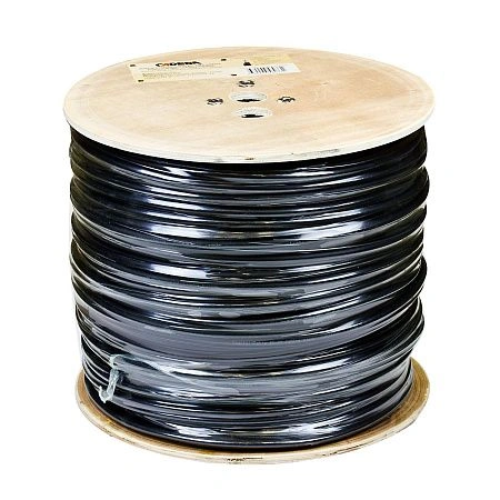 картинка Кабель коаксиальный RG-6M CADENA (стальной трос 1,16 мм ) чёрный