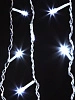 картинка Гирлянда-бахрома CADENA, 50LED, белый цвет, с контроллером, 18038N