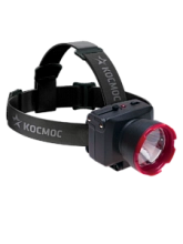 Фонарь налобный Космос basic аккум. 1 Вт, 2 реж.раб, вилка KOCAccuH1WLED KOCAccuH1WLED