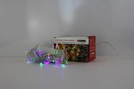 картинка Гирлянда 18002-1, 100LED, 8,4 метра, многоцветная, с контроллером, удлиняемая