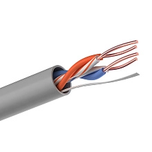 Кабель LAN CADENA BASE UTP2-CAT5e IN 305 м, серый U2PVC305R_BASE
