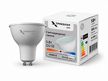 Лампа светодиодная Триколор дом LED JCDR 5Вт 4000K GU10 LED-TRHM-JCDR-5W40GU10 (B)