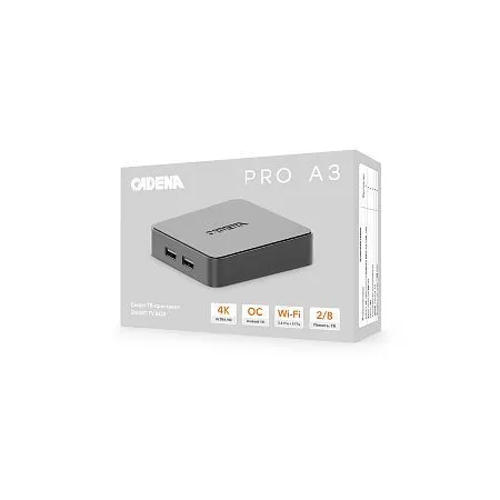 смарт тв приставка cadena pro a3 csb-242