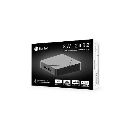 смарт тв приставка barton smart box sw-2432