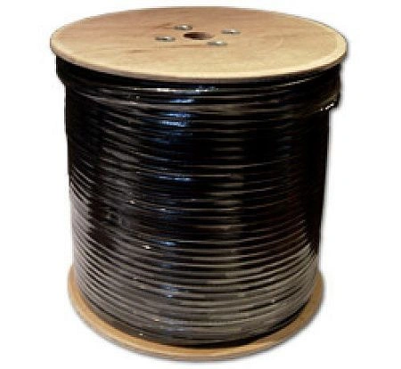 картинка Кабель коаксиальный RG-11S CADENA чёрный