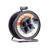 картинка Удлинитель-катушка металл с крышк. 4гн IP44 CADENA MID 30м сз КГТТ 3*1,5 16А черный