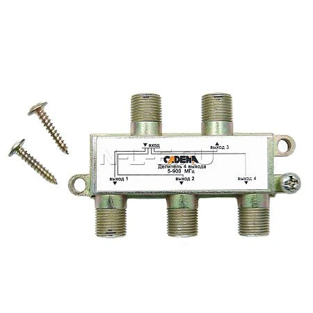 картинка Делитель 4 выхода 5-900 МГц CADENA
