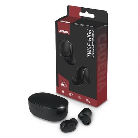 картинка Наушники беспроводные CADENA, TW4E-High