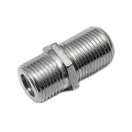 картинка Соединитель F-мама - F-мама без гайки цинк CADENA