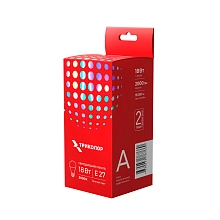 Лампа светодиодная Триколор LED А65 18Вт 3000K E27 LED-TR-А6518w3KE27