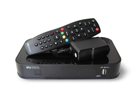  Приемник цифровой двухтюнерный спутниковый GS B521