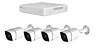 комплект видеонаблюдения fox ip kit-nvr8/4 2.0 mpix