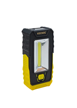 картинка Фонарь светильник Космос, 5W СОВ, 3LED, клипса для крепл., магн,повор.подставка,3*ААА KocAu6006COB