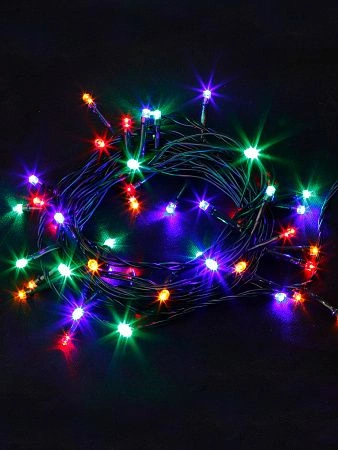 картинка Гирлянда CADENA, 100LED, 8,4 метра, многоцветная, с контроллером, 18002-3N