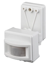 Датчик движения ЭРА MD 01 прожекторный 1200Вт, IP-44, 12м (60/360) ЭРА MD 01