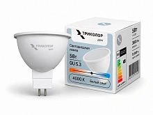 Лампа светодиодная Триколор дом LED MR16 5Вт 4000K GU5,3 LED-TRHM-MR16-5W40GU5,3 (B)