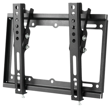 кронштейн наклонный усиленный триколор 2020t черный, диагональ 17"-43"
