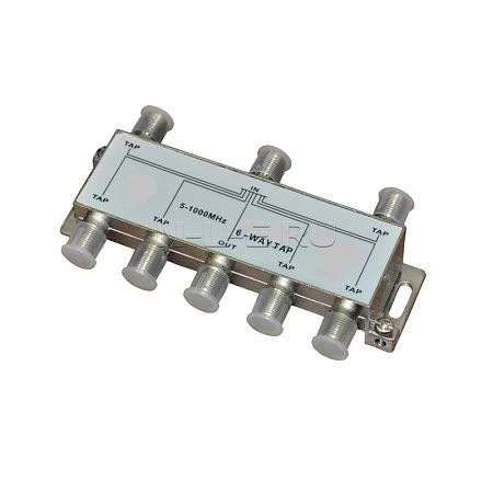 картинка Ответвитель 6 отводов 24дБ 5-1000 МГц T06-6/24