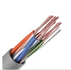 картинка Кабель для компьютерных сетей CADENA UTP4-CAT5e (24 AWG) PL, медный, внутренний, серый, 305 м