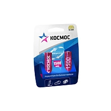 Аккумулятор Космос AA NI-MH 1500мАч (2 шт. в блистере) KOCR6NIMH(1500mA) KOCR6NIMH(1500mA)