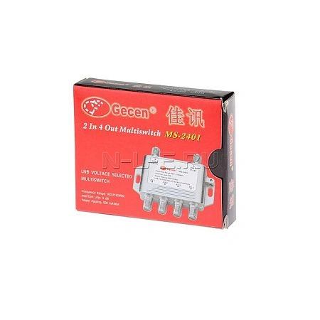 мультисвитч радиальный gesen 2x4 ms-2401