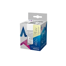 Лампа LED КОСМОС 5Вт GU10 230v 3000K, матовое стекло 4690488016288 Lksm_LED5wGU10C30