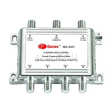 Мультисвитч радиальный Gesen 3x4 MS-3401 MS-3401